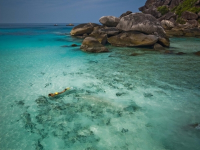 Snorkelers paradise in Thailand