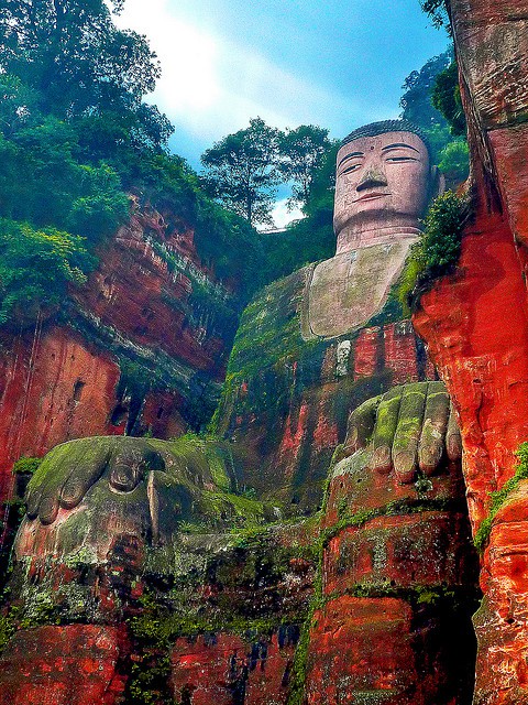 Giant Buddha of Leshan, China