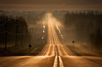 Misty Highway, Ontario, Canada