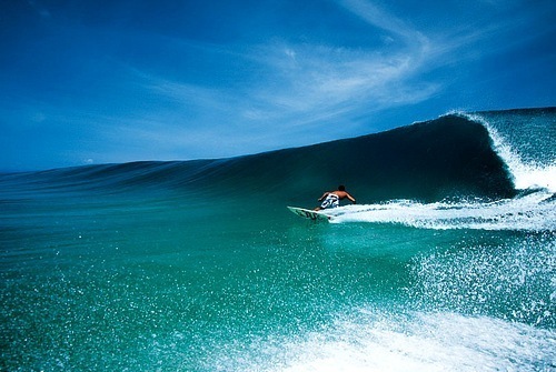 Ocean surfer