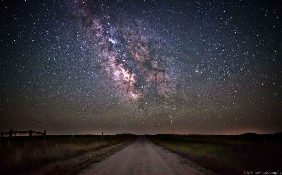 Wyoming Dirt Road Milky Way