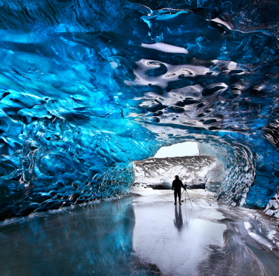 Blue Ice Cave, Skaftafell, Iceland