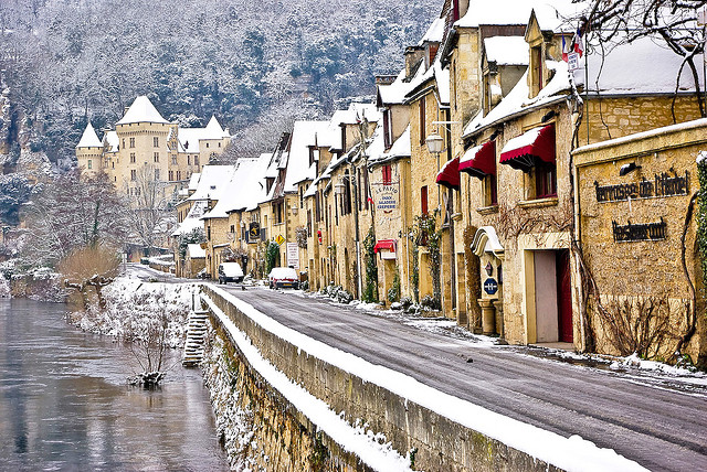 Mountain Snow, Aquitaine, France