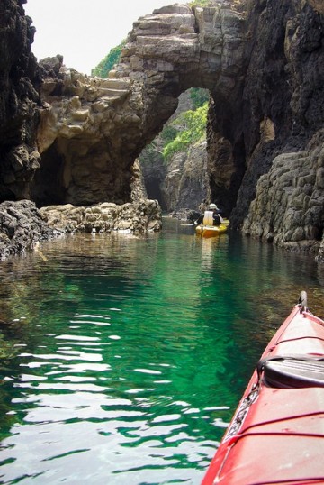 Sea Caves, Okinoshima Islands, Shimane, Japan