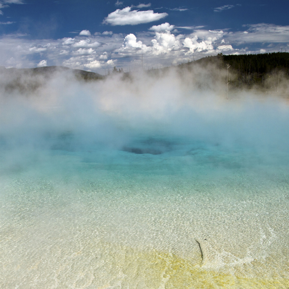 Excelsior geyser, Yellowstone National Park