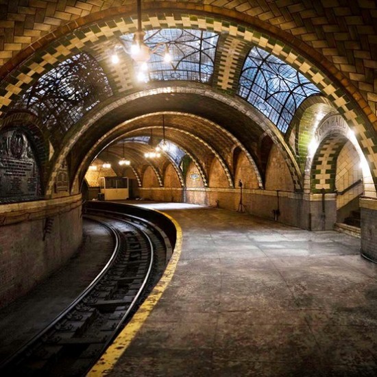 City Hall subway station NYC