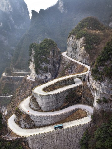 Tianmen Mountain, China