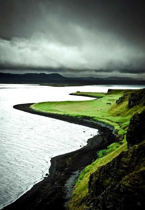 Icelandic north shore
