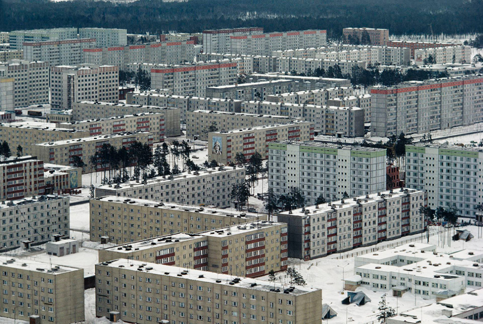 Abandoned city of Pripyat, near Chernobyl, Ukraine