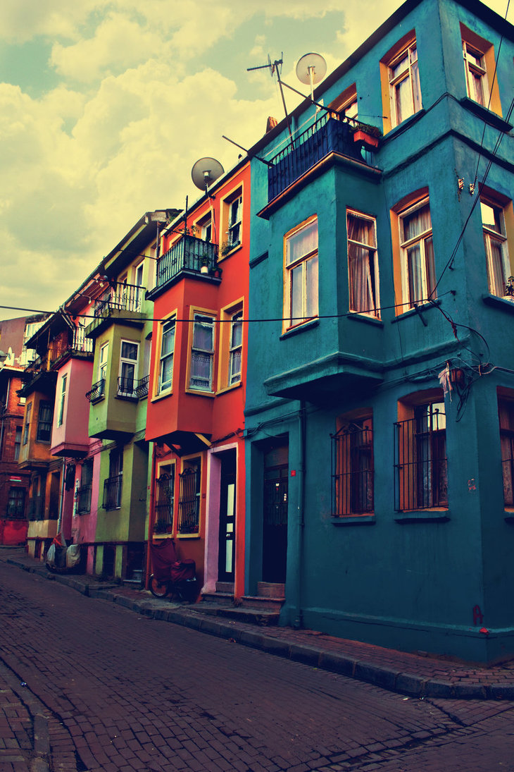 Istanbul houses, Turkey