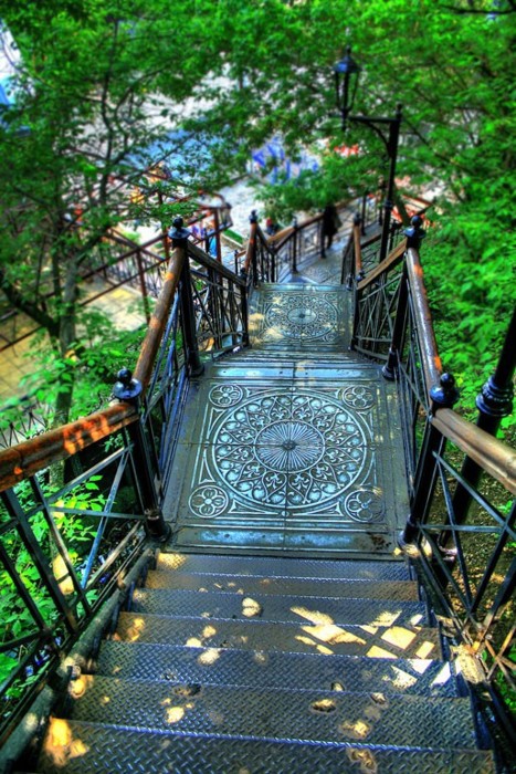 Staircase, Kiev, Ukraine
