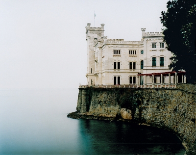 The Miramare Castle in Trieste, Italy