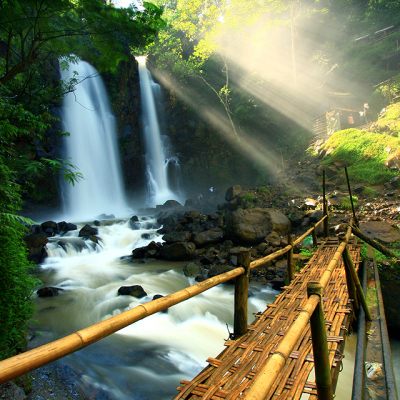 Cinulang Waterfall, Indonesia