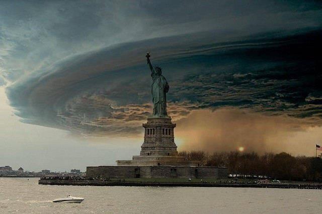 Frankenstorm over New York City, 2012