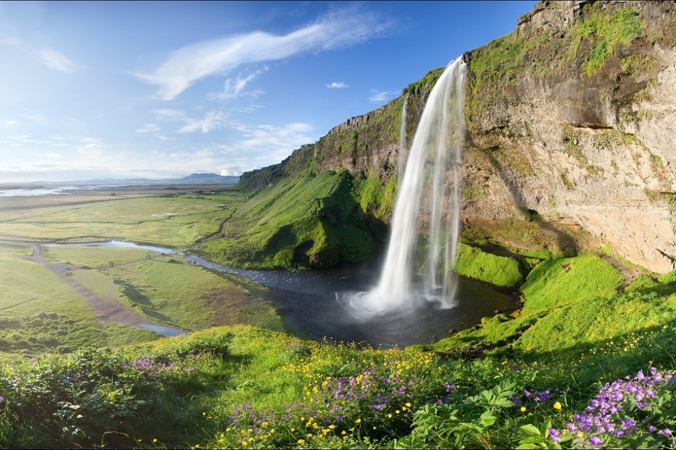 Seljalandsfoss Waterfall, Iceland