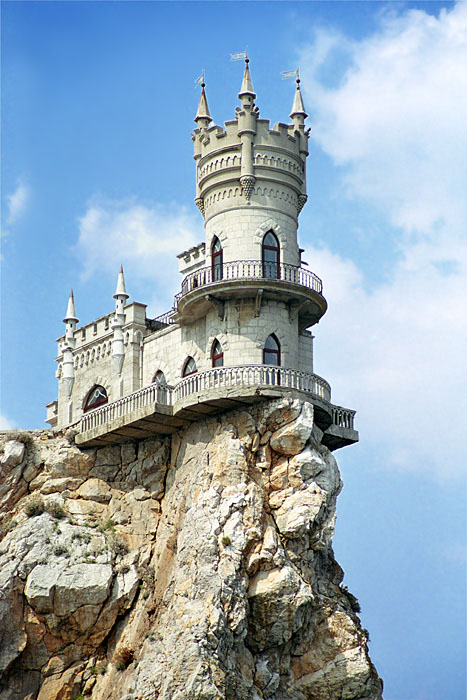 Swallow’s Nest Castle in Crimea, Ukraine