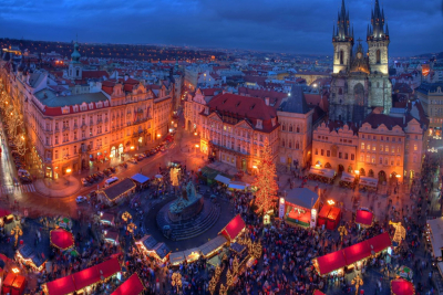 Christmas market, Prague