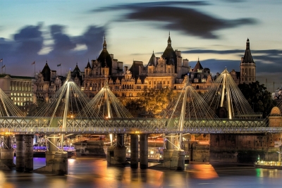 Golden Jubilee Bridges, London, UK