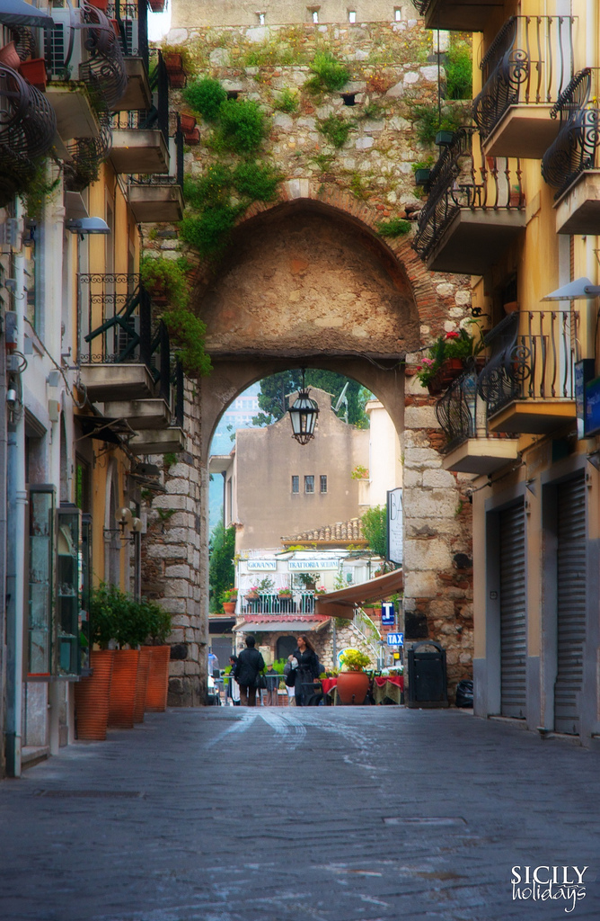Porta Catania, Taormina, Sicily