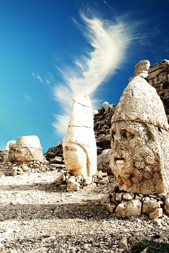 The ancient stones of Nemrut, Turkey