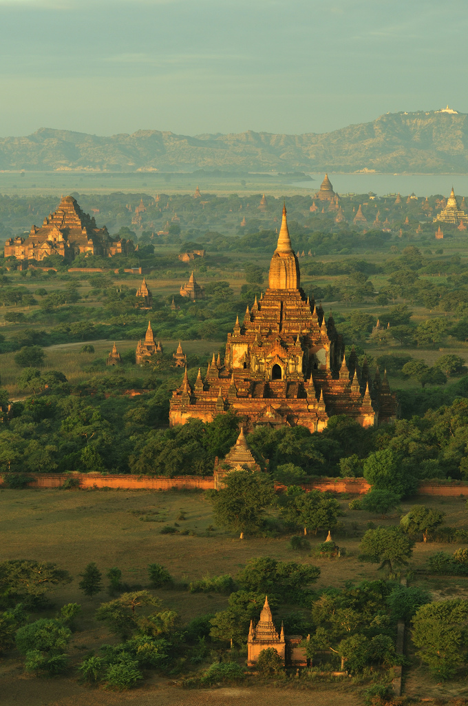 Buddhist Bagan temples, Myanmar