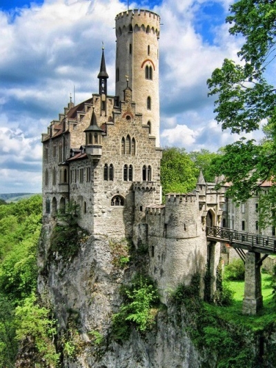 Lichtenstein Castle, Baden-Wurttemburg, Germany