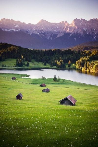 Mountain Lake, Bavaria, Germany
