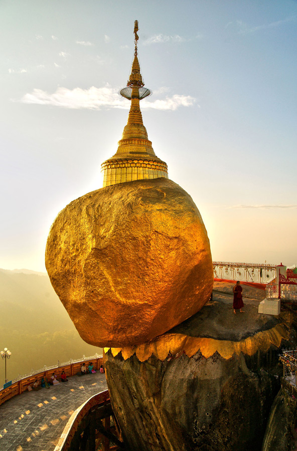 The Golden Rock, Kyaik-Tiyo Pagoda, Myanmar