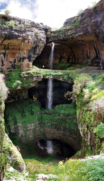 Balaa sinkhole, Tannourine, Lebanon