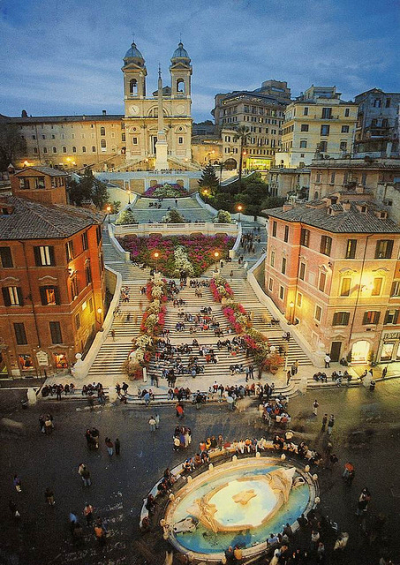 Piazza di Spagna, Rome, Italy
