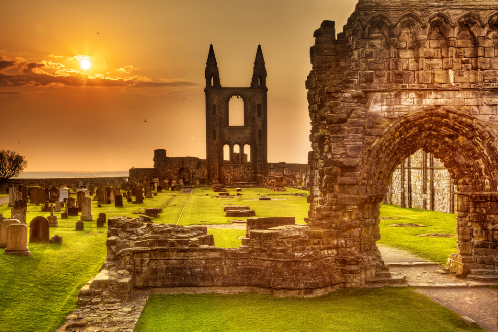 St. Andrews Cathedral Ruins, Scotland