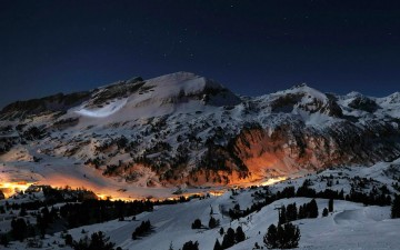 The-Alps-in-Obertauern,-Austria