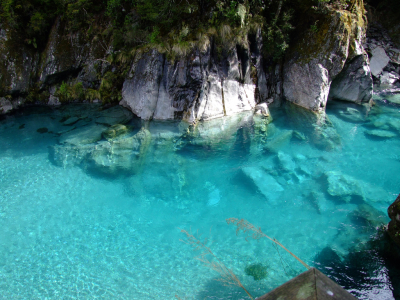 Crystal Blue Water, South Island, New Zealand