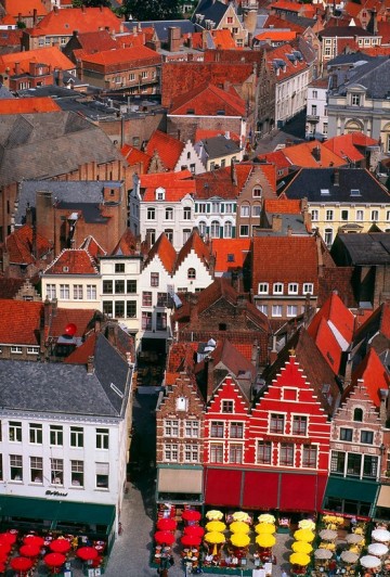 Market Square, Bruges, Belgium
