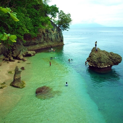 Canibad Beach, Samal Island, Philippines