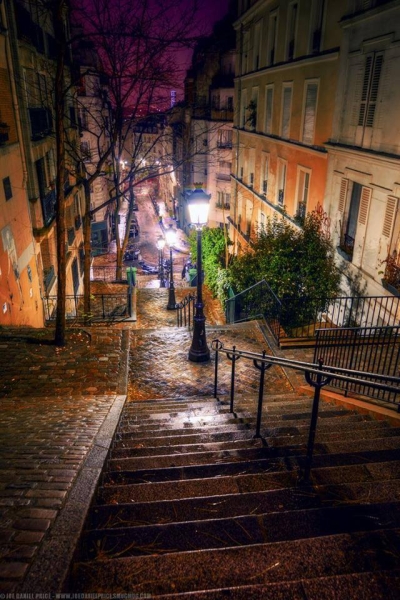 Steps at Montmartre, Paris