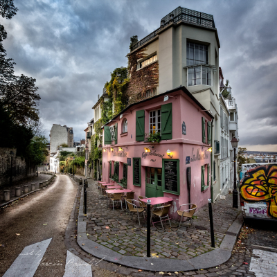 Dusk, Montmartre, Paris