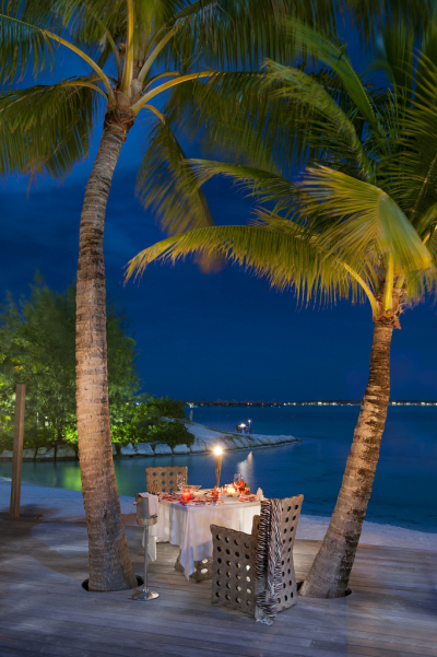 Dinner on Terrace, Bora Bora