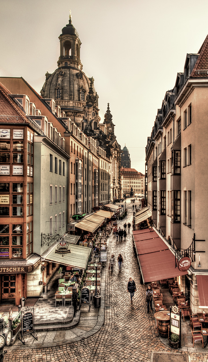 Old centre of Dresden, Germany