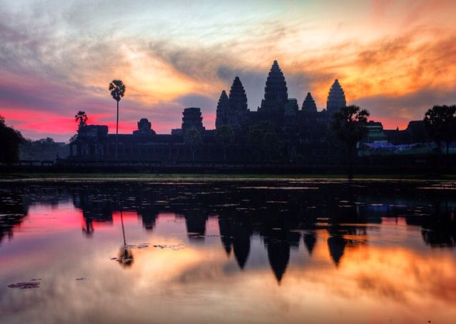 Angkor Wat sunrise, Cambodia