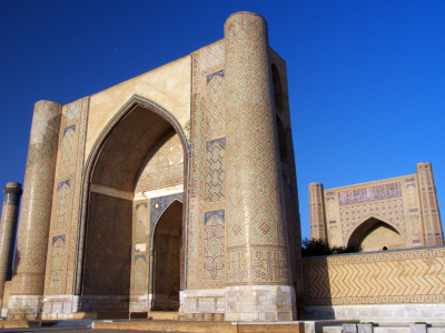 Bibi Khanum Mosque, Samarkand, Uzbekistan