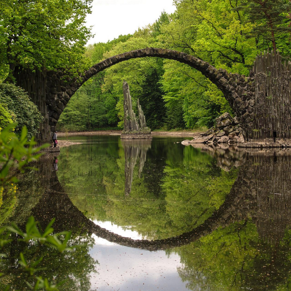 Ancient Bridge, Kromlau, Germany