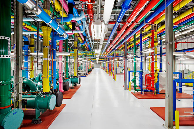 Inside one of Google’s data centers