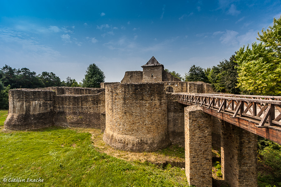 Medieval fortress of Suceava, Romania