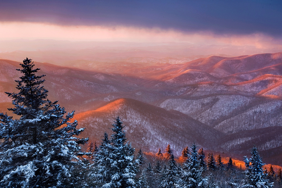 Blue Ridge Mountains, North Carolina photo on Sunsurfer