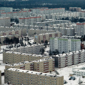 Abandoned city of Pripyat, near Chernobyl, Ukraine photo on Sunsurfer