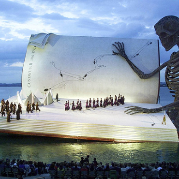 The Marvelous Floating Stage of the Bregenz Festival, Austria photo on ...