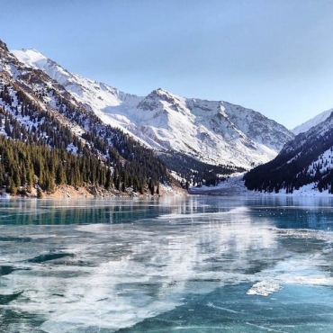 Big Almaty Lake, Kazakhstan photo on Sunsurfer