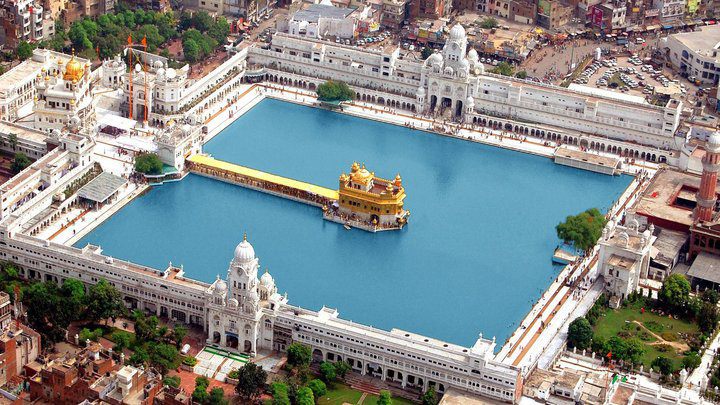 Harmandir Sahib Golden Temple Amritsar Punjab India In Size - 28 X 13 –  SikhiArt