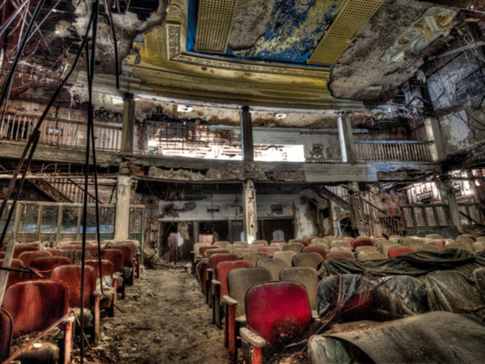 Abandoned theater